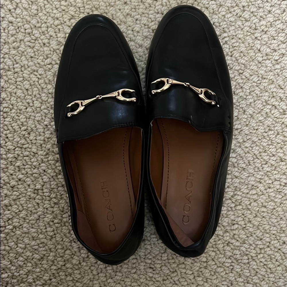 Coach Black Loafers